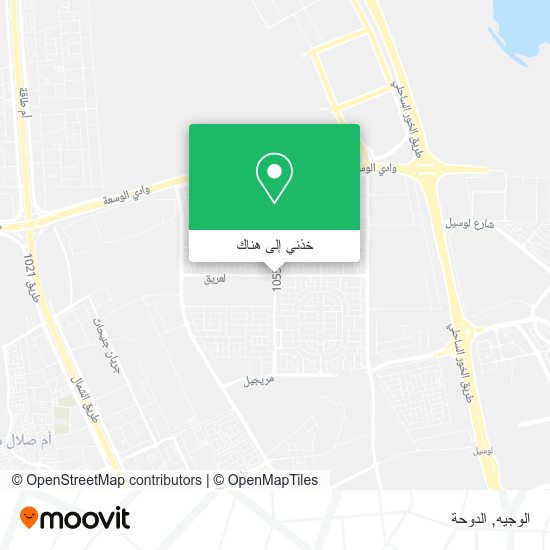 خريطة الوجيه