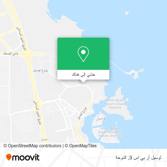 خريطة لوسيل آر بي اس 3