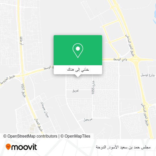 خريطة مجلس حمد بن سعيد الأسود