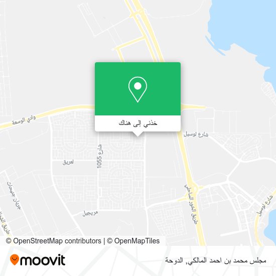 خريطة مجلس محمد بن احمد المالكي