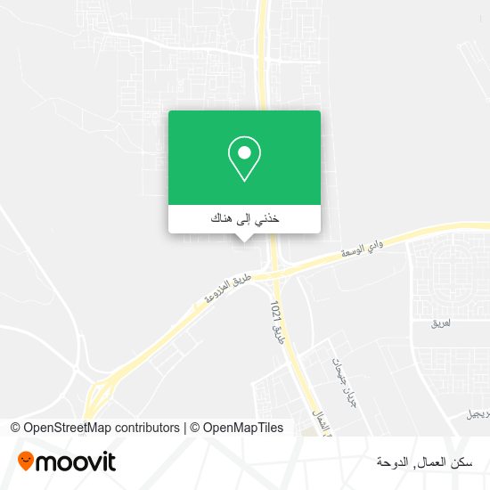 خريطة سكن العمال