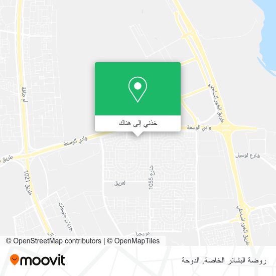 خريطة روضة البشائر الخاصة
