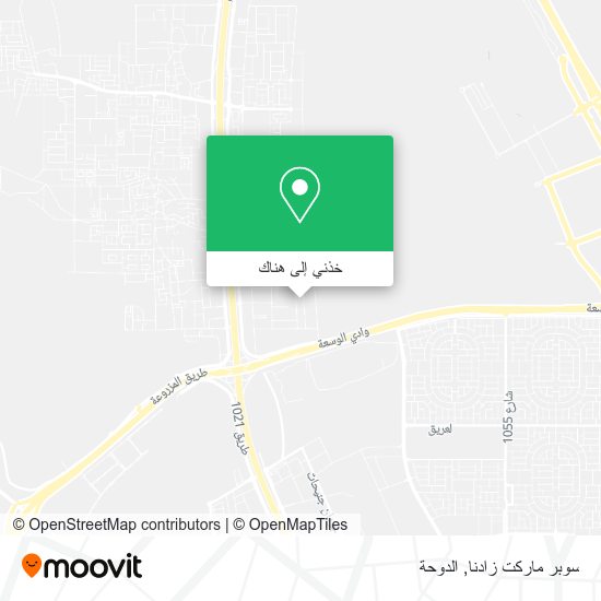 خريطة سوبر ماركت زادنا