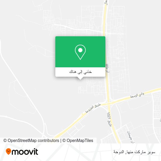 خريطة سوبر ماركت منها