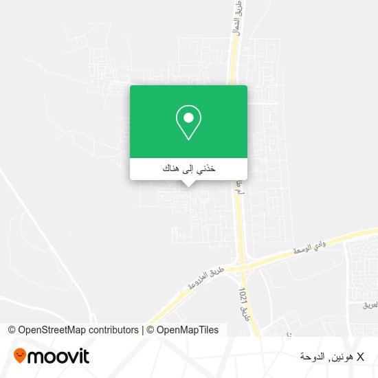 خريطة X هونين
