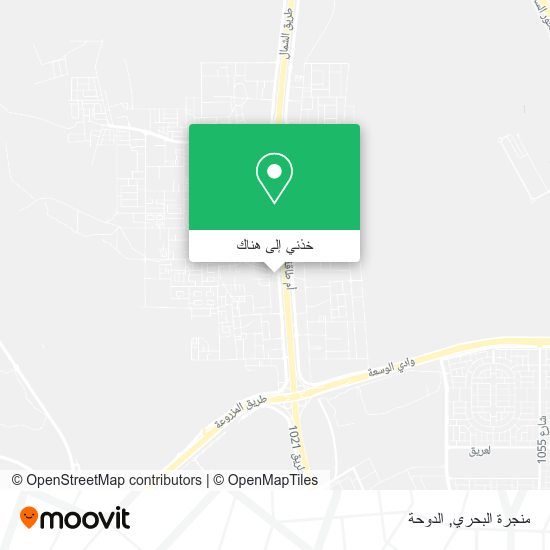 خريطة منجرة البحري