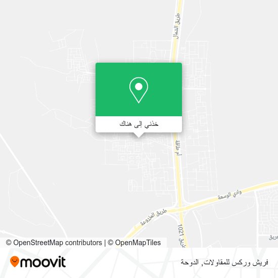 خريطة فريش وركس للمقاولات