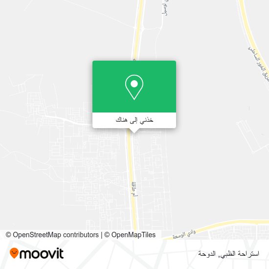خريطة استراحة الظبي