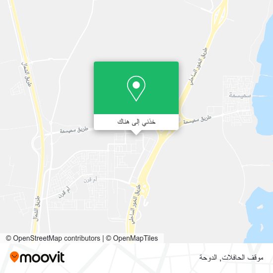 خريطة موقف الحافلات