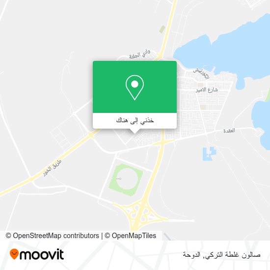 خريطة صالون غلطة التركي