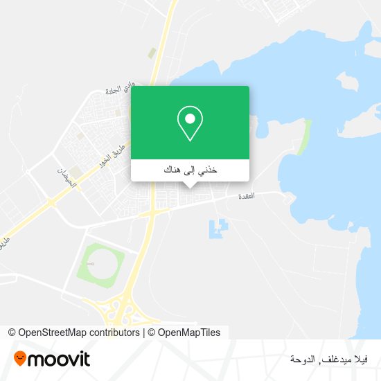 خريطة فيلا ميدغلف