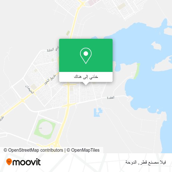 خريطة فيلا مصنع قطر