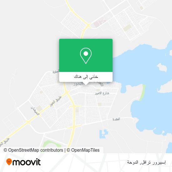 خريطة إسبيرور ترافل
