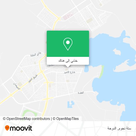 خريطة ستة نجوم