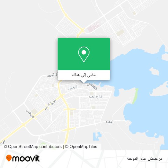 خريطة مرحاض عام