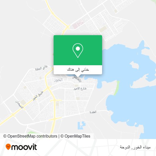 خريطة ميناء الخور