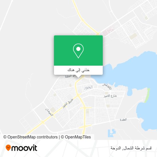 خريطة قسم شرطة الشمال