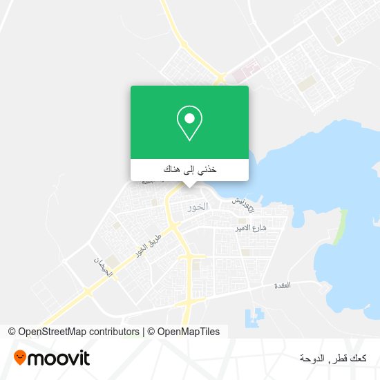 خريطة كعك قطر