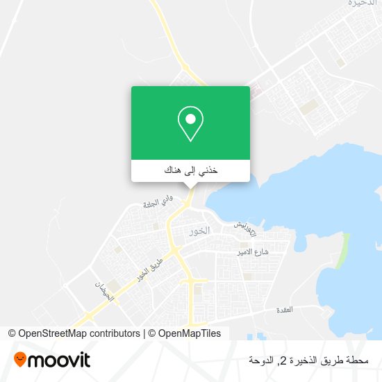 خريطة محطة طريق الذخيرة 2