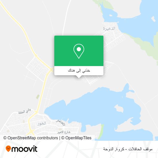 خريطة موقف الحافلات - كروة