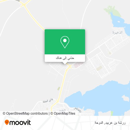 خريطة ورشة بن عربيد