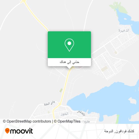 خريطة كشك فودافون