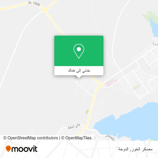 خريطة معسكر الخور