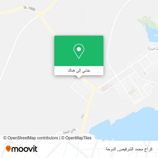 خريطة كراج محمد الشرفيص