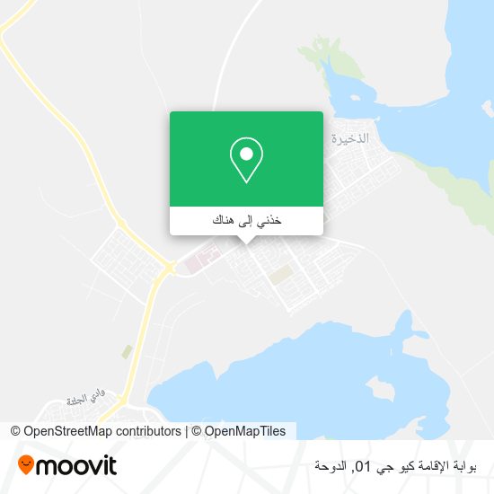 خريطة بوابة الإقامة كيو جي 01