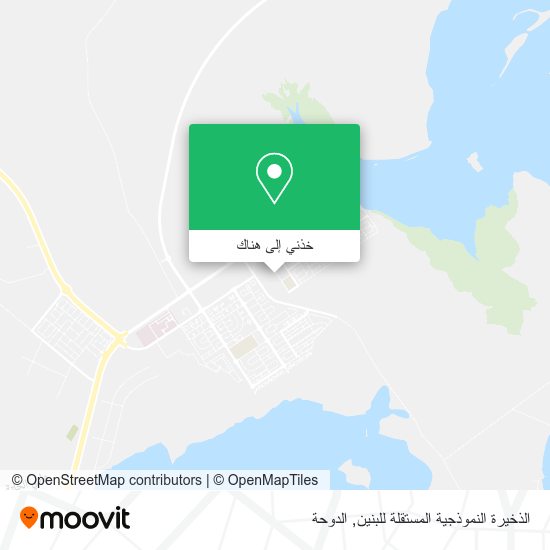 خريطة الذخيرة النموذجية المستقلة للبنين