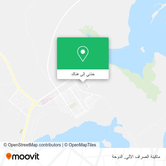 خريطة ماكينة الصراف الآلي