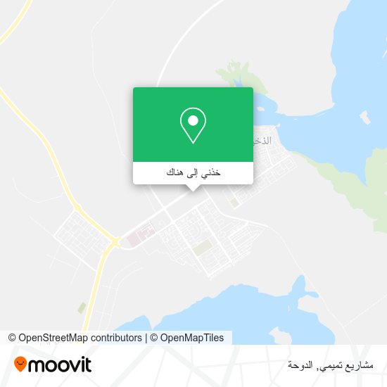 خريطة مشاريع تميمي