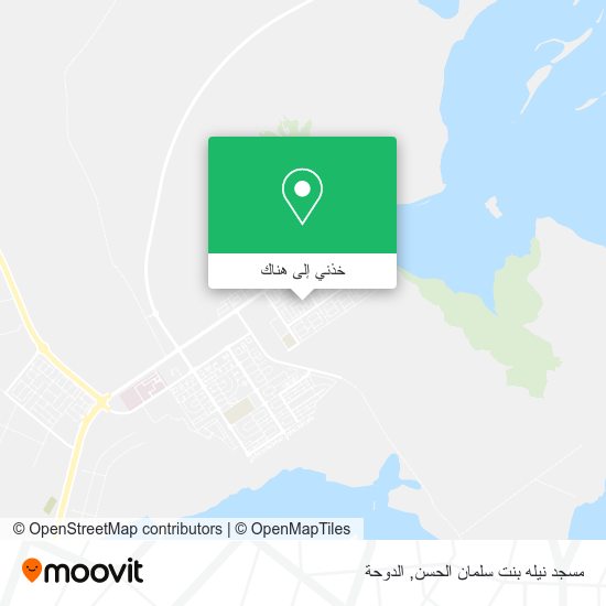 خريطة مسجد نيله بنت سلمان الحسن