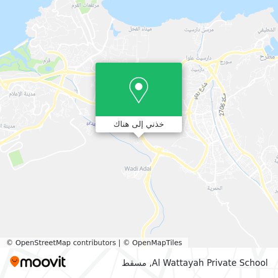 خريطة Al Wattayah Private School