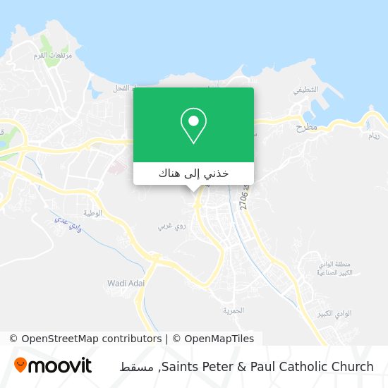 خريطة Saints Peter & Paul Catholic Church