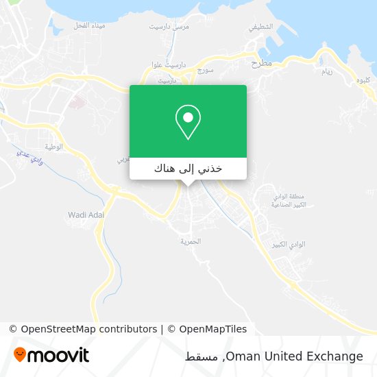 خريطة Oman United Exchange
