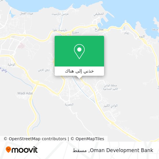 خريطة Oman Development Bank
