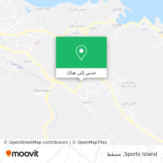 خريطة Sports Island