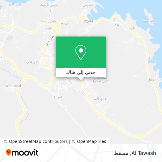خريطة Al Tawash
