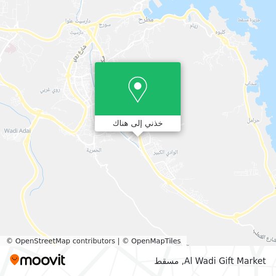 خريطة Al Wadi Gift Market