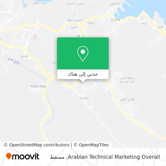 خريطة Arabian Technical Marketing Overall