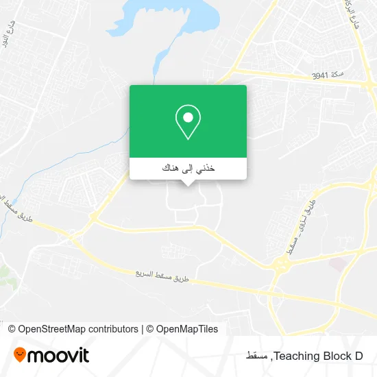 خريطة Teaching Block D