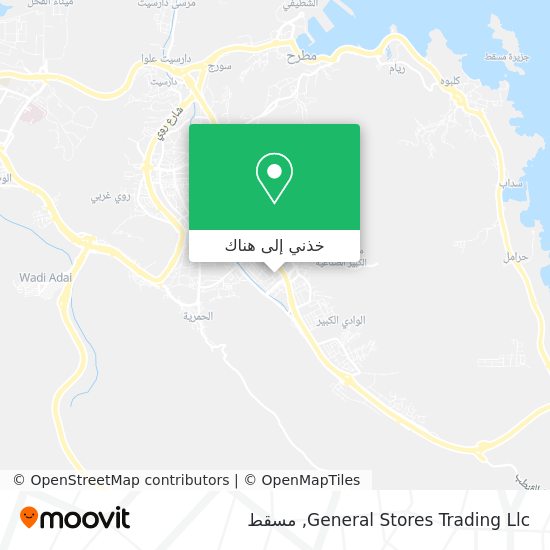 خريطة General Stores Trading Llc