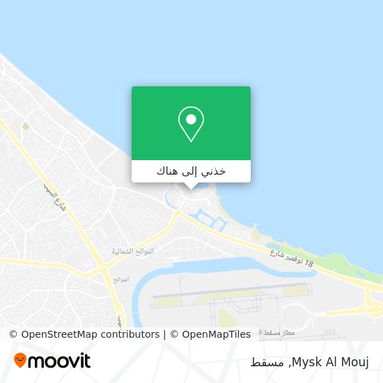 خريطة Mysk Al Mouj