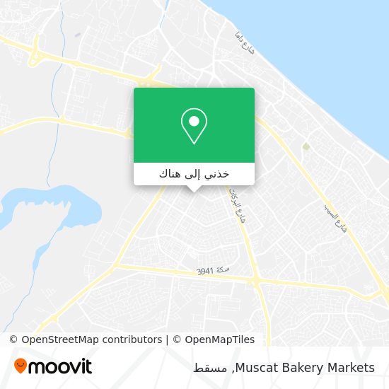 خريطة Muscat Bakery Markets