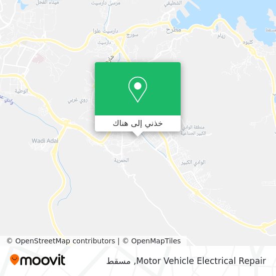 خريطة Motor Vehicle Electrical Repair
