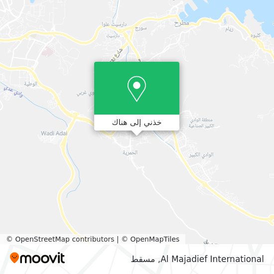 خريطة Al Majadief International