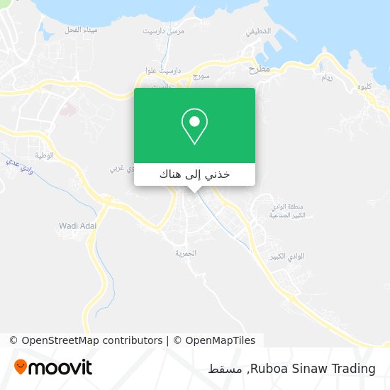 خريطة Ruboa Sinaw Trading