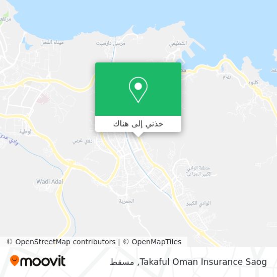 خريطة Takaful Oman Insurance Saog