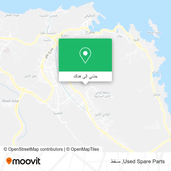 خريطة Used Spare Parts